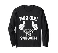 This Guy Keeps The Sabbath Keeper Seventh Day Adventist Long Sleeve T-Shirt