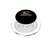 This Guy Loves Airboating Funny Fan Boat Swamp Rides PopSockets PopGrip for MagSafe
