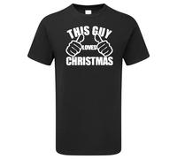 This Guy Loves Christmas T-shirt Festive Xmas