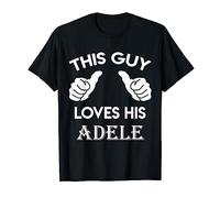 This guy loves his ADELE gift valentine heart belongs 3 T-Shirt