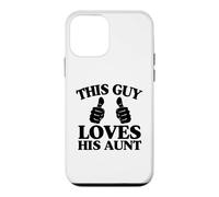 This Guy Loves His Aunt Two Thumbs Case for iPhone 12 mini