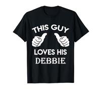 This guy loves his DEBBIE gift valentine Anniversary 02t T-Shirt