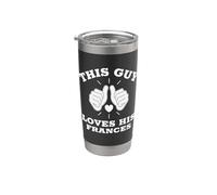This Guy Loves His Frances Stainless Steel Insulated Tumbler