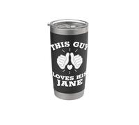 This Guy Loves His Jane Stainless Steel Insulated Tumbler