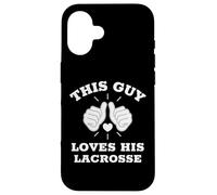 This Guy Loves His Lacrosse Case for iPhone 16