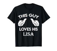 This guy loves his LISA gift valentine Anniversary 02t T-Shirt