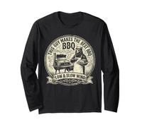 This Guy Makes The Best BBQ Funny Bear Barbecue Long Sleeve T-Shirt