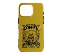 This Guy Makes The Best Coffee Barista Lover Case for iPhone 16 Pro
