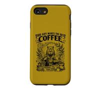 This Guy Makes The Best Coffee Barista Lover Case for iPhone SE (2020) / 7/8