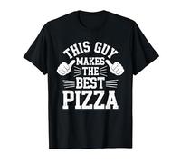 This Guy Makes The Best Pizza Shirt Funny Men Pizza Lover T-Shirt, Men, Black, Medium