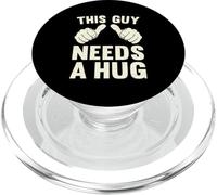 This Guy Needs A Hug | Funny Humor Kindness Empathy Vintage PopSockets PopGrip for MagSafe