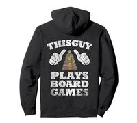 This Guy Plays Board Games Thumbs Pointing Towards Him Pullover Hoodie
