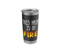 This Hair is on Fire - Ginger Redhead Stainless Steel Insulated Tumbler