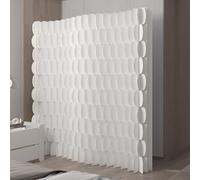 This Half wall room divider,folding privacy screens,stackable paper partition wall,decorative panel privacy screen,Paper folding retractable room divider,for room separation(H180cm/70.8n,400