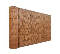 This Handwoven Bamboo Decorative Screen Easy to Install Waterproof & Breathable Ideal for Gardens & Yards Available in Heights from 2 to 8 Feet (4.3x)