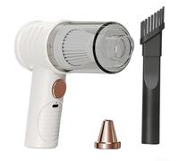 This Handy Cordless Vacuum Is Designed To Tackle Various Messes At Home And In Your Vehicle With Ease (White)