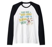 This Has Been Lovely But I Have to Scream Now Screaming Goat Raglan Baseball Tee