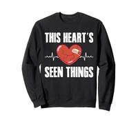 This Hearts Seen Things Bypass Heart Surgery Get Well Soon Sweatshirt