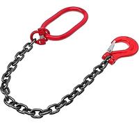 This Heavy Duty Lifting Chain Sling, Manganese Steel Hook, High-Strength Industrial Crane Sling for Safe Load Handling, Durable Cargo Lifting Equipment