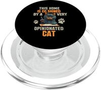 THIS HOME IS CO SIGNED BY A VERY OPINIONATED CAT PopSockets PopGrip for MagSafe