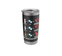 This ice is Really Dangerous Fun Alcohol on ice Stainless Steel Insulated Tumbler