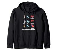 This ice is really dangerous fun alcohol on ice Zip Hoodie