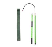 This Insulated Rescue Hook - Non-Conductive Life-Saving Pole for Electrical Safety in Power Stations, Factories & Substations