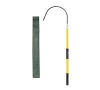 This Insulated Rescue Hook - Non-Conductive Life-Saving Pole for Electrical Safety in Power Stations, Factories & Substations