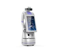 This Intelligent Reception Robot Offers Multi-Language Support, high-Precision Navigation, and Dual-Network connectivity, Making it Suitable for high-end Hotels and Business Conference Rooms.