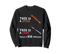This Is A Cane Big Difference White Cane Awareness Day Sweatshirt