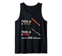 This is A Cane Big Difference White Cane Awareness Day Tank Top