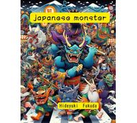 This is a coloring book for kids. japanese monster: youkai