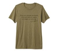 This is a Moral Moment. Senator Cory Booker Quote Meme Premium T-Shirt