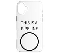 THIS IS A PIPELINE - Funny DevOps & Programmer Case for iPhone 16 Plus