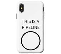 THIS IS A PIPELINE - Funny DevOps & Programmer Case for iPhone X/XS