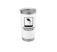 This is A Very Old Picture of Me Genetic Ancestry Humor Stainless Steel Insulated Tumbler