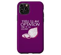 This Is An Opinion The Pi Is Silent Funny Mathematics Case for iPhone 11 Pro