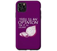 This Is An Opinion The Pi Is Silent Funny Mathematics Case for iPhone 11 Pro Max