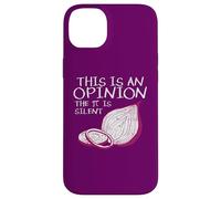 This Is An Opinion The Pi Is Silent Funny Mathematics Case for iPhone 14 Plus