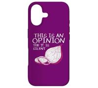 This Is An Opinion The Pi Is Silent Funny Mathematics Case for iPhone 17