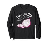 This is an Opinion The Pi is Silent Funny Mathematics Long Sleeve T-Shirt