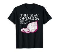 This is an Opinion The Pi is Silent Funny Mathematics T-Shirt