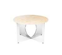 This Is Art Coffee Table Chrome/ Cream
