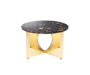 This Is Art Coffee Table Gold/ Black