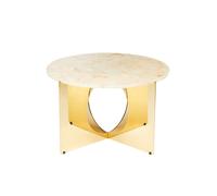 This Is Art Coffee Table Gold/Cream