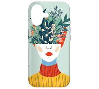 THIS IS ART - Woman's Head with Flowers, Garden Case for iPhone 17