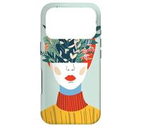 THIS IS ART - Woman's Head with Flowers, Garden Case for iPhone 17 Pro