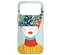 THIS IS ART - Woman's Head with Flowers, Garden Case for iPhone 17 Pro Max