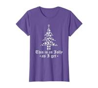This Is As Jolly As I Get Merry Gothmas Funny Goth Christmas T-Shirt