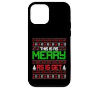 This is as merry as I get christmas ugly sweater sarcastic Case for iPhone 12 mini